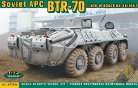 Model Building Kit Ace Soviet APC BTR-70 (1:72) 