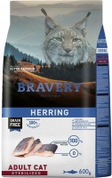 Photos - Cat Food Bravery Adult Sterilized Grain Free Herring  600 g