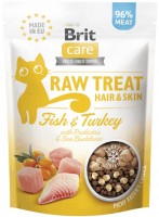 Photos - Cat Food Brit Care Raw Treat Hair/Skin 40 g 