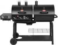 Photos - BBQ / Smoker Char Griller Duo 5050 Gas and Charcoal Grill 
