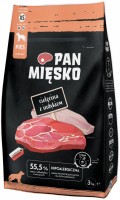 Photos - Dog Food PAN MIESKO Adult Small Dog Veal with Turkey 