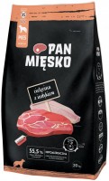 Photos - Dog Food PAN MIESKO Adult Small Dog Veal with Turkey 