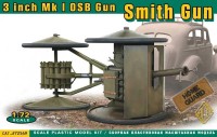 Photos - Model Building Kit Ace 3 Inch Mk I OSB Gun Smith Gun (1:72) 