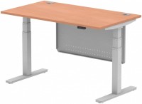 Office Desk Dynamic Air with Cable Ports with Panel (1400 mm) 