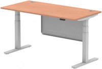 Office Desk Dynamic Air with Cable Ports with Panel (1600 mm) 