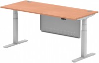 Office Desk Dynamic Air with Cable Ports with Panel (1800 mm) 
