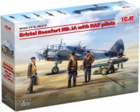 Photos - Model Building Kit ICM Bristol Beaufort Mk.IA with RAF Pilots (1:48) 