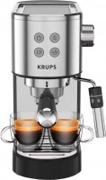 Photos - Coffee Maker Krups Virtuoso+ XP 444C stainless steel
