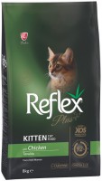 Photos - Cat Food Reflex Plus Kitten Chicken  8 kg