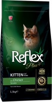 Photos - Cat Food Reflex Plus Kitten Chicken  1.5 kg