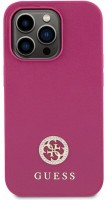 Case GUESS Strass Metal Logo for iPhone 15 Pro 