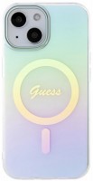 Case GUESS IML Iridescent MagSafe for iPhone 15 Plus 