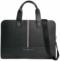 Photos - Laptop Bag Tommy Hilfiger Slim Signature Tape Laptop Bag 15 "