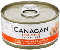Photos - Cat Food Canagan GF Canned Tuna/Prawns 75 g 