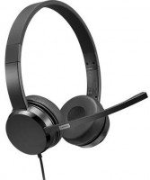 Headphones Lenovo USB-A Wired Stereo On-Ear Headset 
