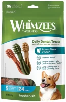 Dog Food Whimzees Dental Treasts Toothbrush S 24