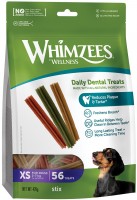 Dog Food Whimzees Dental Treasts Stix XS 420 g 56