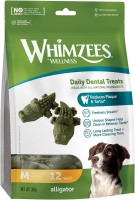 Photos - Dog Food Whimzees Dental Treasts Alligator M 360 g 12