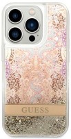 Photos - Case GUESS Paisley Liquid Glitter for iPhone 14 Pro Max 