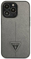 Photos - Case GUESS Saffiano Triangle for iPhone 13 Pro 