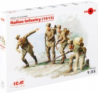 Photos - Model Building Kit ICM Italian Infantry (1915) (1:35) 