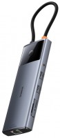 Card Reader / USB Hub BASEUS Metal Gleam Series 10-in-1 Type-C Hub 