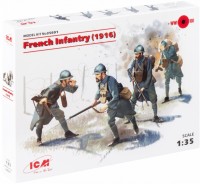 Model Building Kit ICM French Infantry (1916) (1:35) 