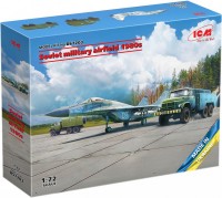 Model Building Kit ICM Soviet Military Airfield 1980s (1:72) 