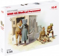 Model Building Kit ICM WWI US Medical Personnel (1:35) 
