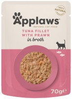 Cat Food Applaws Adult Pouch Tuna Fille/Prawns 70 g 