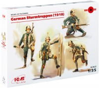 Photos - Model Building Kit ICM German Sturmtruppen (1918) (1:35) 