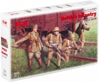 Photos - Model Building Kit ICM British Infantry (1917-1918) (1:35) 