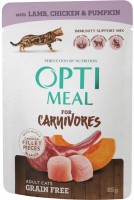 Photos - Cat Food Optimeal Adult Grain-Free Lamb Pouch 85 g 