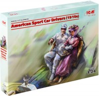 Model Building Kit ICM American Sport Car Drivers (1910s) (1:24) 
