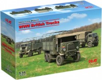 Photos - Model Building Kit ICM WWII British Trucks (1:35) 