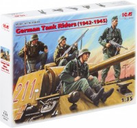 Photos - Model Building Kit ICM German Tank Riders (1942-1945) (1:35) 
