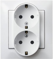 Photos - Socket Ospel Impresja GP-2YS/00 white