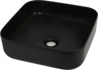 Photos - Bathroom Sink VidaXL Basin Ceramic Square 142733 380 mm