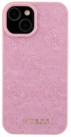 Case GUESS Leather Stamped for iPhone 15 Pro Max 