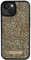 Case GUESS Rhinestone Metal Logo for iPhone 15 