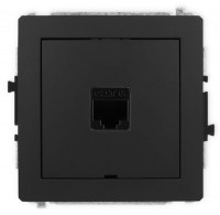 Photos - Socket Karlik Deco 12DGKBO-3 black