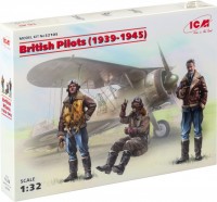 Photos - Model Building Kit ICM British Pilots (1939-1945) (1:32) 