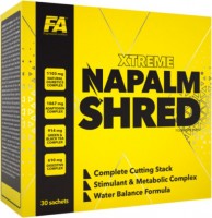 Photos - Fat Burner Fitness Authority Xtreme Napalm Shred 30 sachet 