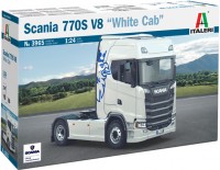 Model Building Kit ITALERI Scania 770 S V8 White Cab (1:24) 
