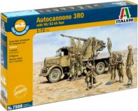 Model Building Kit ITALERI Autocannone 3RO with 90/53 AA Gun (1:72) 
