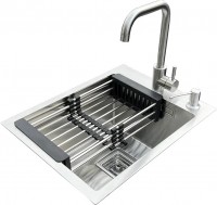 Photos - Kitchen Sink Romzha Arta Nova U-350 B RO41236 400x500