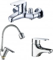 Photos - Bath Tap Set Lidz Tani LDTAN001F1CRM4495745892 