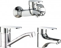 Photos - Bath Tap Set Lidz Tani LDTAN001F1CRM4495745881 