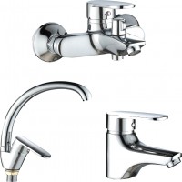 Photos - Bath Tap Set Lidz Tani LDTAN001F1CRM4495745887 