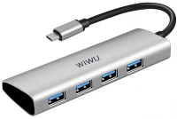 Photos - Card Reader / USB Hub WiWU Alpha 440 